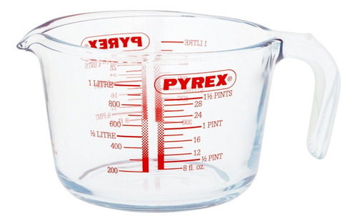 (1 Jarra Medidora) Medidora Vidrio Pyrex L