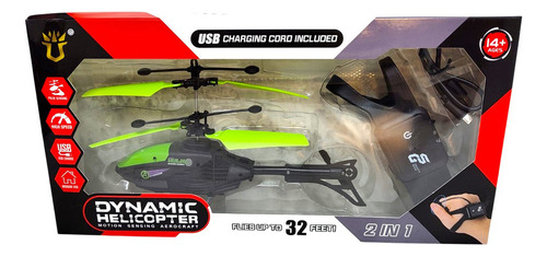 Helicoptero Avengers Control Reloj Usb Tut Tutti Color Hulk