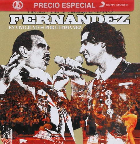 Vicente Fernandez Y Alejandro Fernandez Juntos En Vivo 2cd