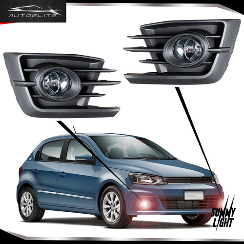 Kit Faros Niebla Para Gol 2017 2018 Biseles Arnes Switch