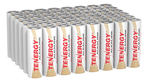 Tenergy Bateria Alcalina Aa De 1.5 V, Pilas Aa No Recargable