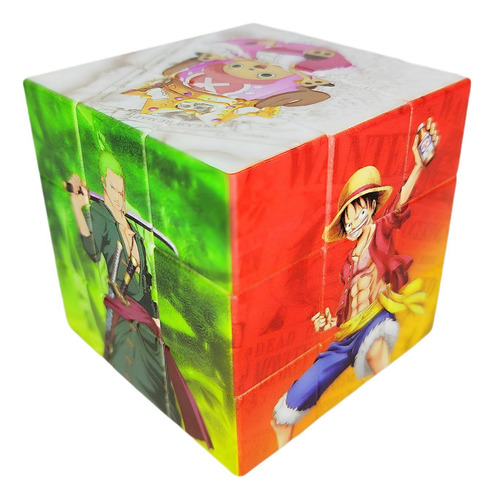 Cubo Mágico Rubik 3x3x3 One Piece Luffy Chopper Rompecabezas