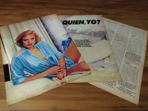 (p126) Carmen Yazalde * Recortes Revistas Clippings (1982)