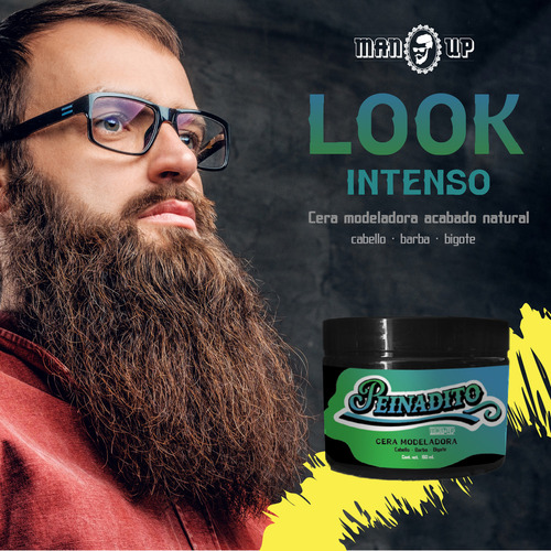 Manup pomada modeladora para cabello Peinadito 150g pack 12 unidades
