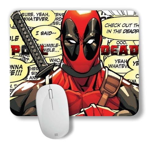 Pad Mouse Pads Avengers Vengadores Deadpool