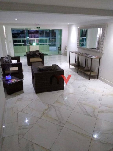 Imagem 2 de 18 de Apartamento À Venda, 92 M² Por R$ 560.000,00 - Canto Do Forte - Praia Grande/sp - Ap1271