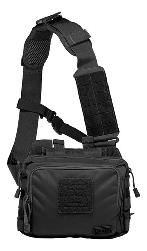 Bolsa Mochila Tactica Banger Bag 2 5.11 Mariconera Resistente Alta Calidad Para Actividades Al Aire Libre Color Negro
