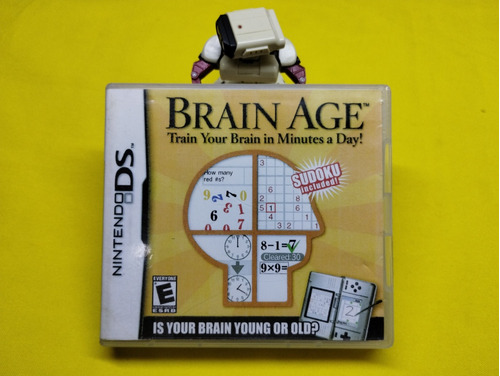 Brain Age Nintendo Ds *portada Custom* 