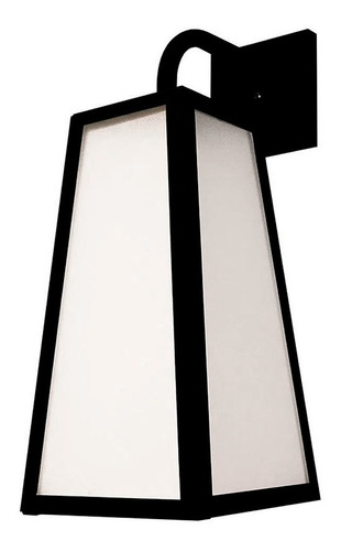 Farol De Hierro Pared Exterior 4 Caras Teruel 38cm Jardin 