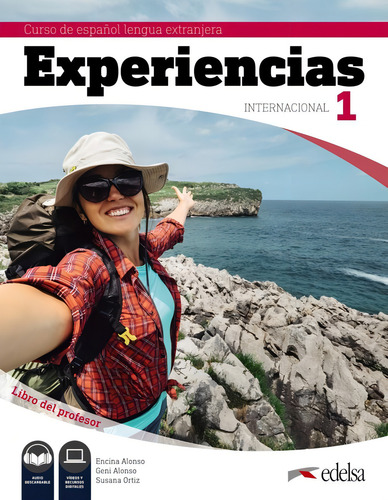 Experiencias internacional 1 - libro del profesor a1 + audio descargable, de Alonso, Encina. Editorial Edelsa (Anaya), capa mole em espanhol, 2019