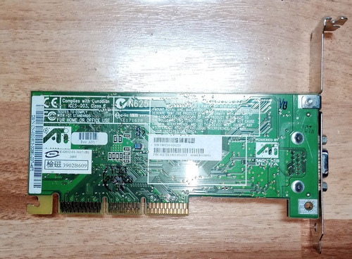 Tarjeta De Video Ati Rage 128 Ultra - Agp (Usado)
