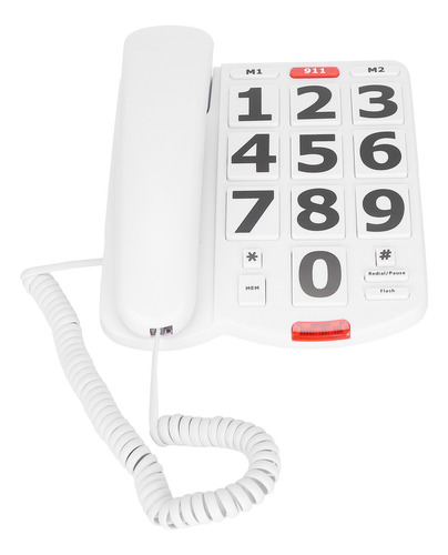Teléfono Fijo Para Personas Mayores Con Teléfono Con Cable D