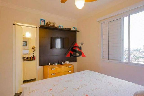 Apartamento Com 3 Dormitórios À Venda, 64 M² Por R$ 440.000,00 - Cursino - São Paulo/sp - Ap43188