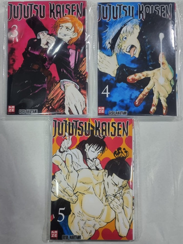 Manga Alternativo Jujutsu Kaisen Tomos Del 3 Al 5