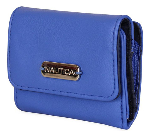 Billetera De Mujer Sidney Azul Nautica 