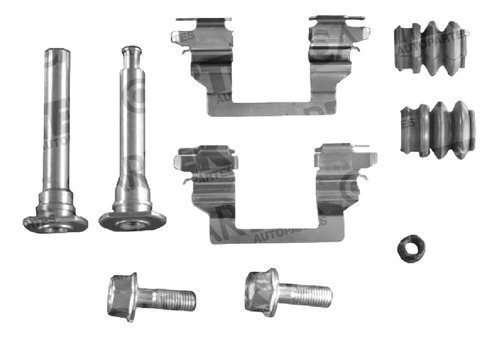 Kit Herrajes De Balatas Pontiac G6 2005-2007 Del Ck