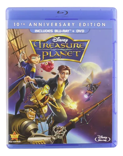 El Planeta Del Tesoro Treasure Planet Pelicula Blu-ray + Dvd