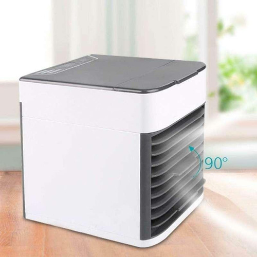 Mini Climatizador De Ar Portátil Resfria E Umidifica