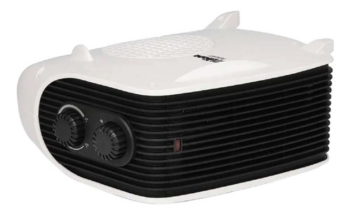 Imagen 2 de 3 de Caloventor eléctrico Liliana CFH510 blanco y negro 220V-240V