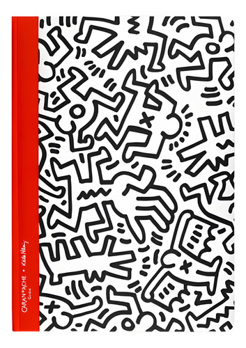 Caderno Keith Haring A5 Caran D'ache 120 Folhas