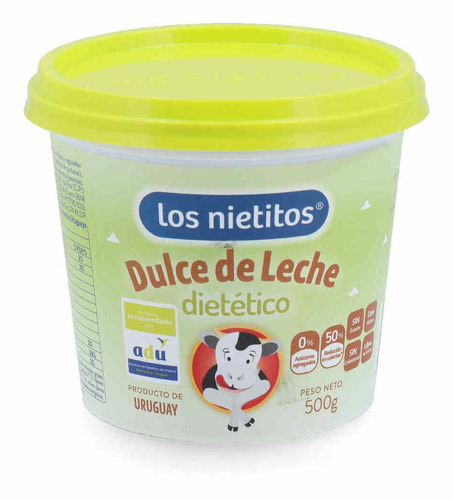 Dulce De Leche 0% Azucar Los Nietitos X400 Gramos