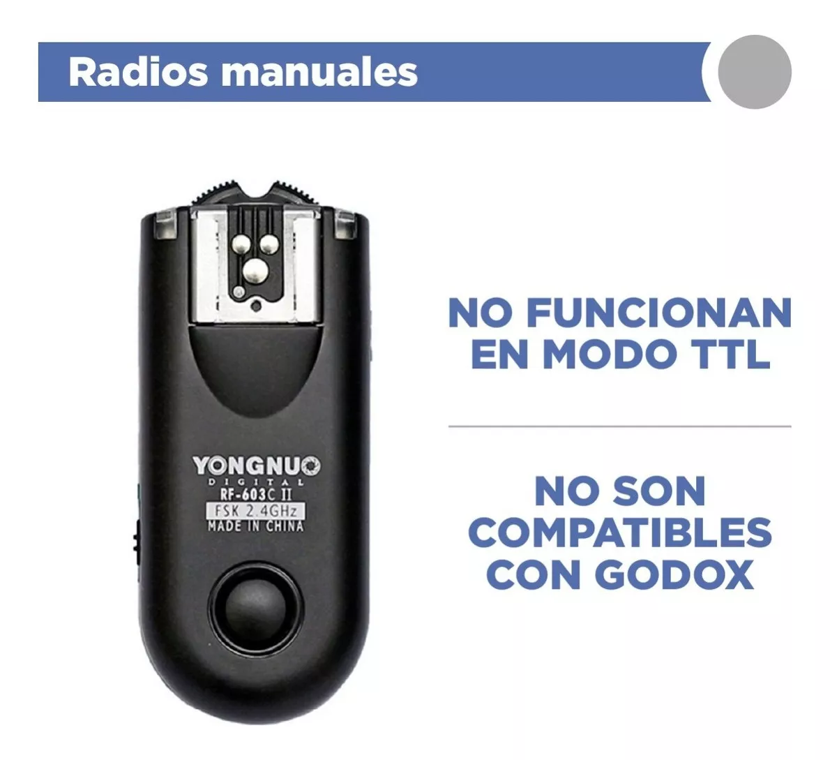 Tercera imagen para búsqueda de radio yongnuo