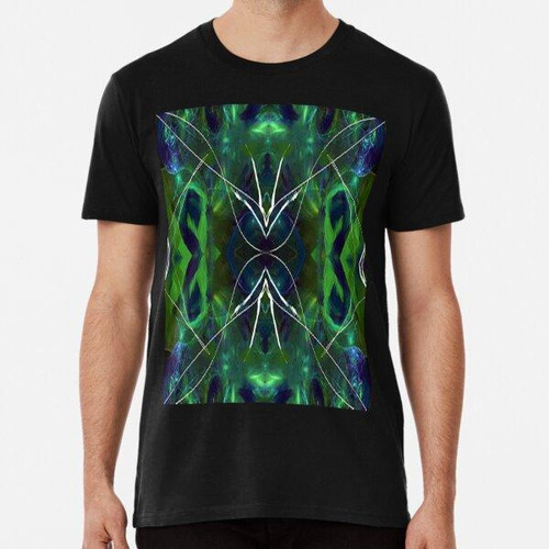 Remera Dark Mystique, Arte Abstracto Psicodélico, Diseño De 