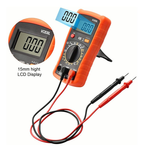 Imagen 6 de 10 de Multimetro Digital Profesional Vc830l