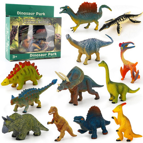 Juguetes Modelo, 12 Animales Dinosaurios