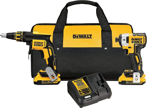 Dewalt Kit De Pistola Destornillador De Impacto Dck267d2 20v