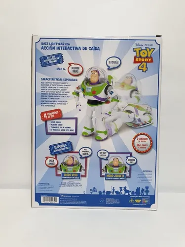 Toy Story 4 Animatronico Buzz Lightyear En Español Original