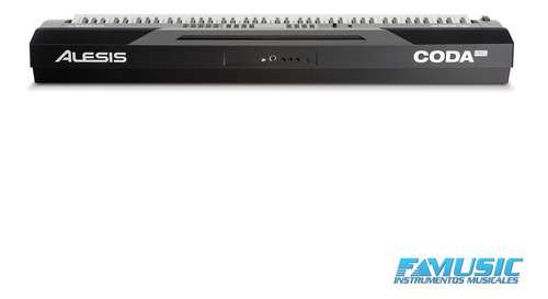 Imagen 4 de 10 de Piano Electrico Alesis Coda Pro 88 Teclas Hammer Action Liq#