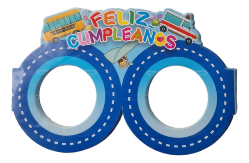 Autitos Anteojos Autos Para Cotillón Cumpleaños 