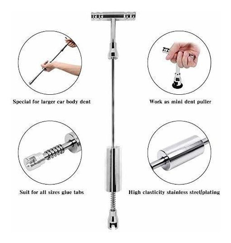 Reparacion Abolladura Sin Pintura Puller Slide Hammer Bar V0