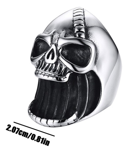 Anillo De Calavera Con Abridor De Botellas De Cerveza Para H