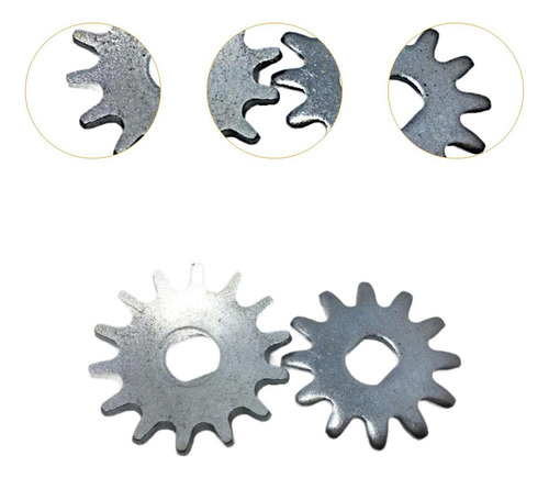 3 X 2 Piezas De Engranajes De Reparación De Gato