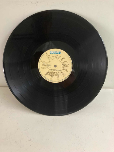 Vinil Uriah Heep - Wonderworld (1974) - Edição Bronze (Usado)