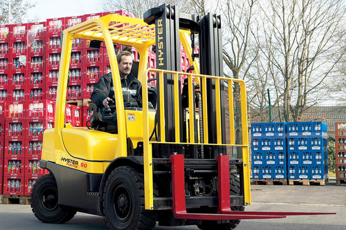 Imagen 2 de 8 de Autoelevador Hyster 2500kg H50ft-br Motor Yanmar Japones.