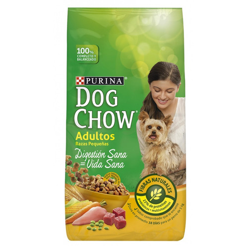 Alimento Purina Dog Chow Adultos Razas Pequeñas X 17 Kg