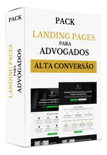 Pack 02 Landing Pages Para Advogado Pro De Alta Conversão