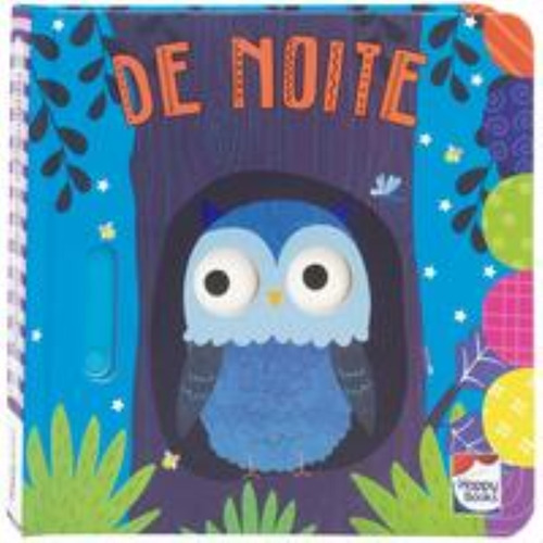 Deslize E Descubra: De Noite, De Mammoth World. Editora Happy Books, Capa Mole Em Português
