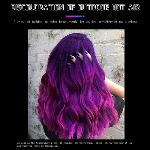 Effective Thermochromic Color Changing Wonder Dyes Hair Dyes