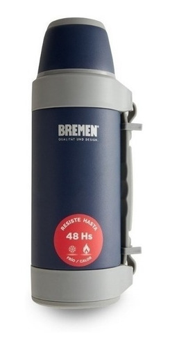 Imagen 3 de 8 de Termo Botella Termica Bremen 1.2l Acero Inox Hasta 48hs 7133