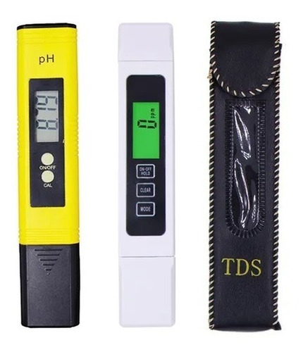 Mediro De Ph Mas Ec Tds Temperatura Portatil Digital Combo