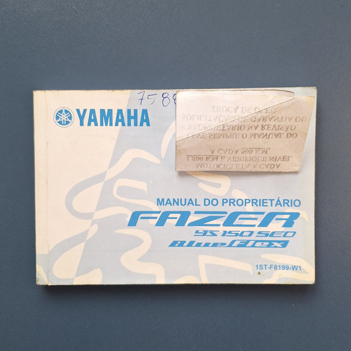 Manual Da Fazer Ys 150 2015 Original (Usado)
