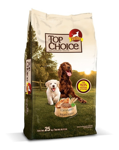 Alimento Para Perro Top Choice 25 Kg