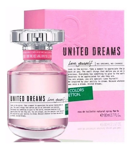 Perfume United Dreams Love Benetton Mujer 50 Ml-cuotas