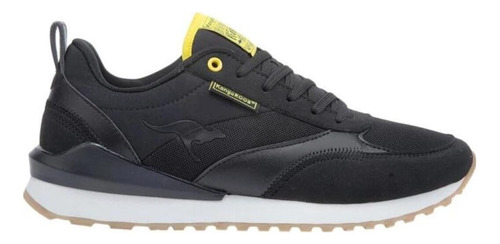 Tenis Casual De Caballero Kangaroos 2501 Color Negro