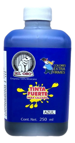 Tinta El Oso Fuerte Reparadora 250ml, Color Cafe