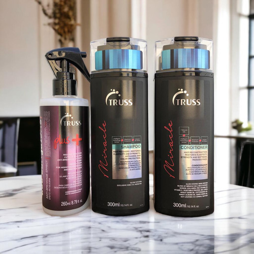 Miracle Shampoo E Condicionador 300ml + Plus+ 260ml Truss